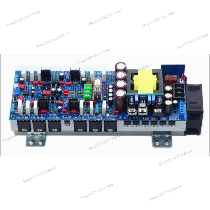 For DC 12V Fever Power Amplifier Board with BTL Battery High-power Car-mounted Square Dance Rod Speaker, Two-channel 2pcs