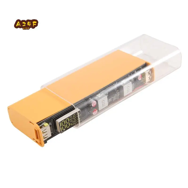 

A24F-DIY Чехол для аккумулятора 100 Вт с USB TYPE C, двусторонняя плата для быстрой зарядки, чехол для аккумулятора 18650/21700, чехол для аккумулятора
