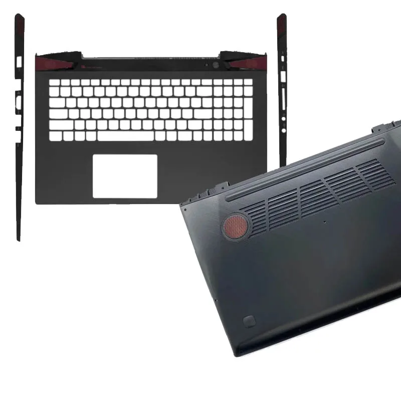 

For Y50-70 Y50P-70 Y50-80 Laptop LCD Back Cover Hinges Palmrest Upper Top Lower Bottom Case Non Touch
