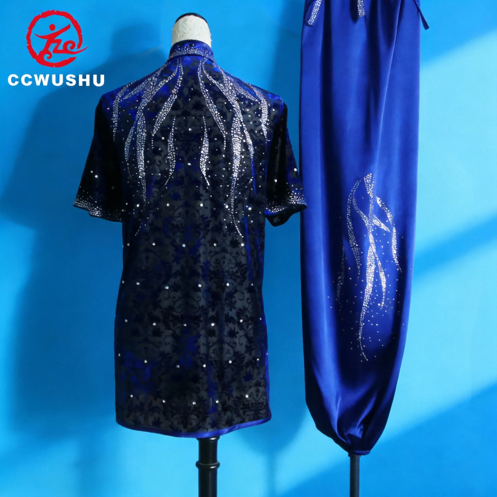 Chinesische Kung-Fu-Kostüme, Wushu-Kleidung, Changquan-Uniform, Kampfkunst-Wettkampfkleidung, bestickte Kungfu-Taolu-Kleidung, CCWUSHU – Detail 17