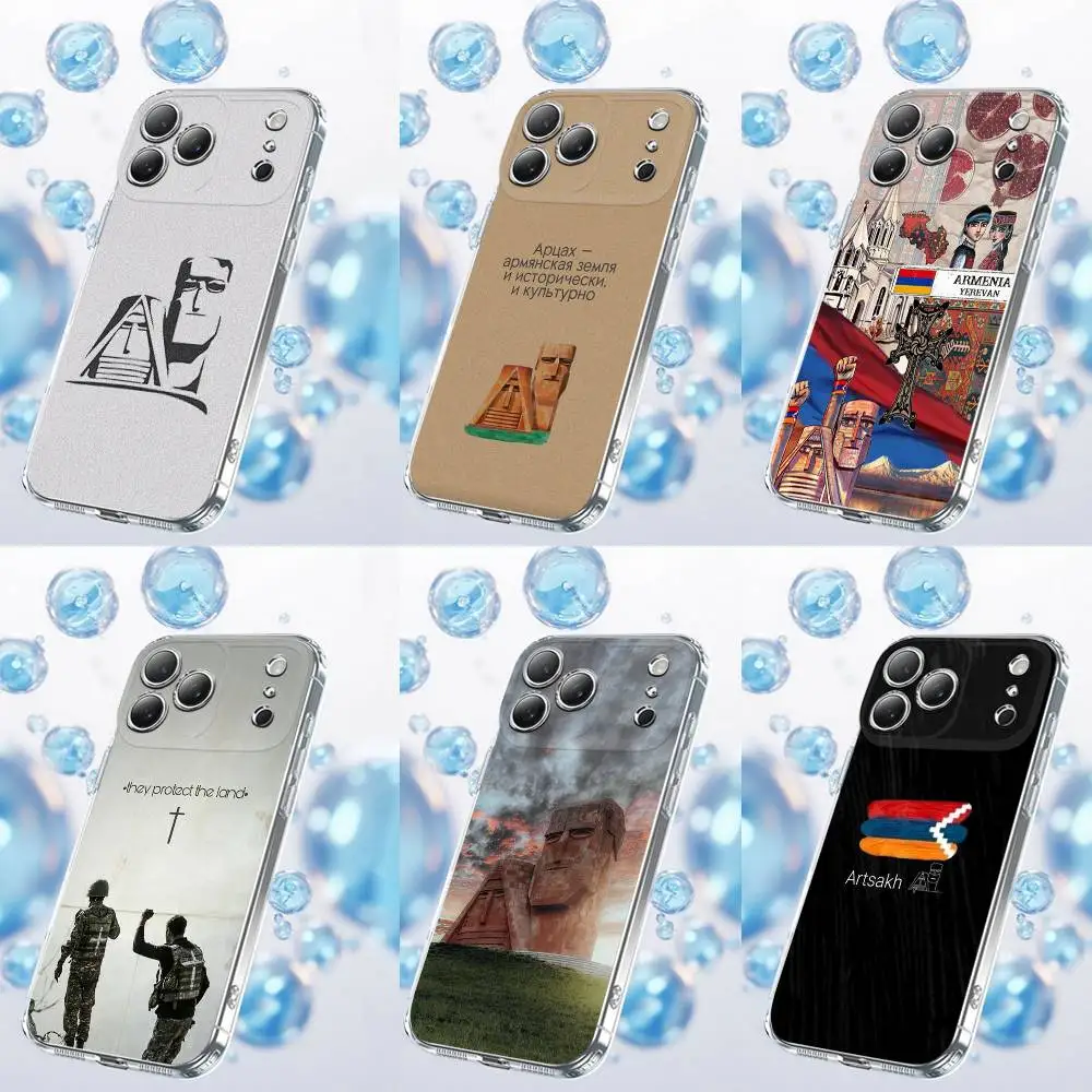 

Armenian Dedo Babo A-Artsakh Phone Case For iPhone 17,16,15,14,13,12,11 Plus,Pro,Max,Plus,E,SE4,Air,Mini Transparent