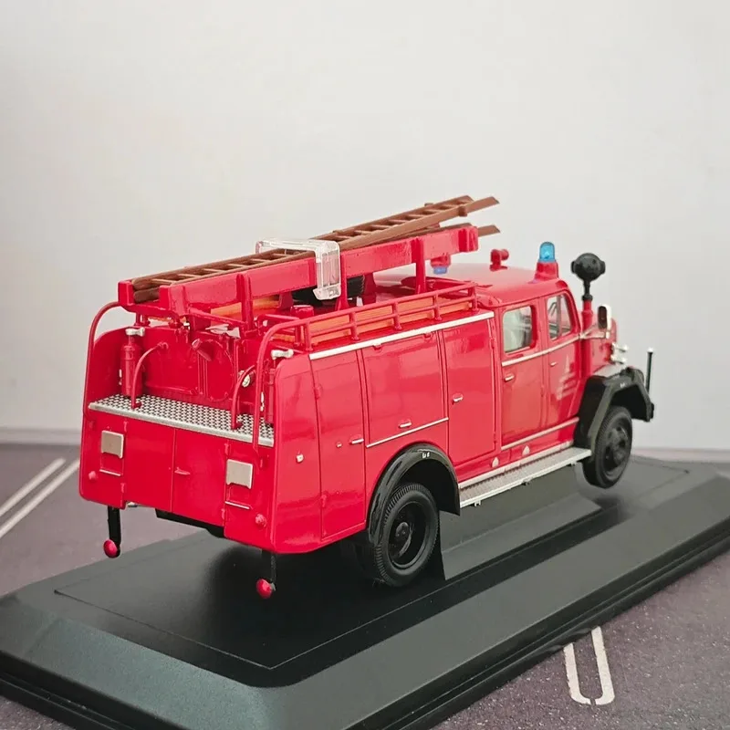 Diecast escala g1 estrada águia motor de incêndio liga modelo de carro brinquedos colecionáveis presente lembrança exibição