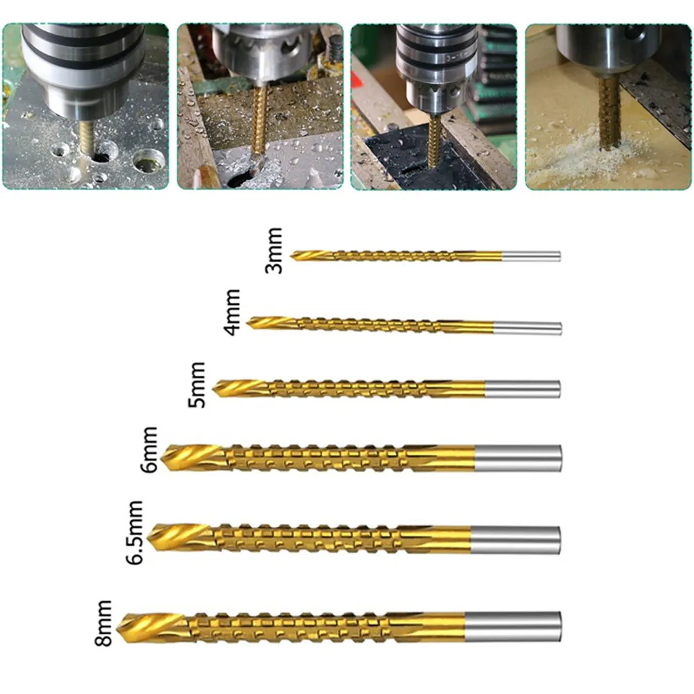 M35 Cobalt High-Speed Steel Brand New 3-8mm Coated Hss Drill Bits Set 898 High-Speed Steel Holing Aluminum Plate