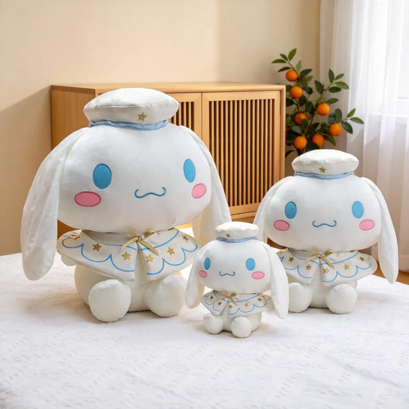 

Sanrio New Creative Cute Cinnamoroll Doll Extra-Large Bed Sleeping Pillow Decorative Doll Plush Toy Girl Birthday Gift.