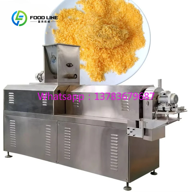 Máquina de Producción de Pan Rallado Panko Automática Personalizada, Línea Completa para la Elaboración de Panko