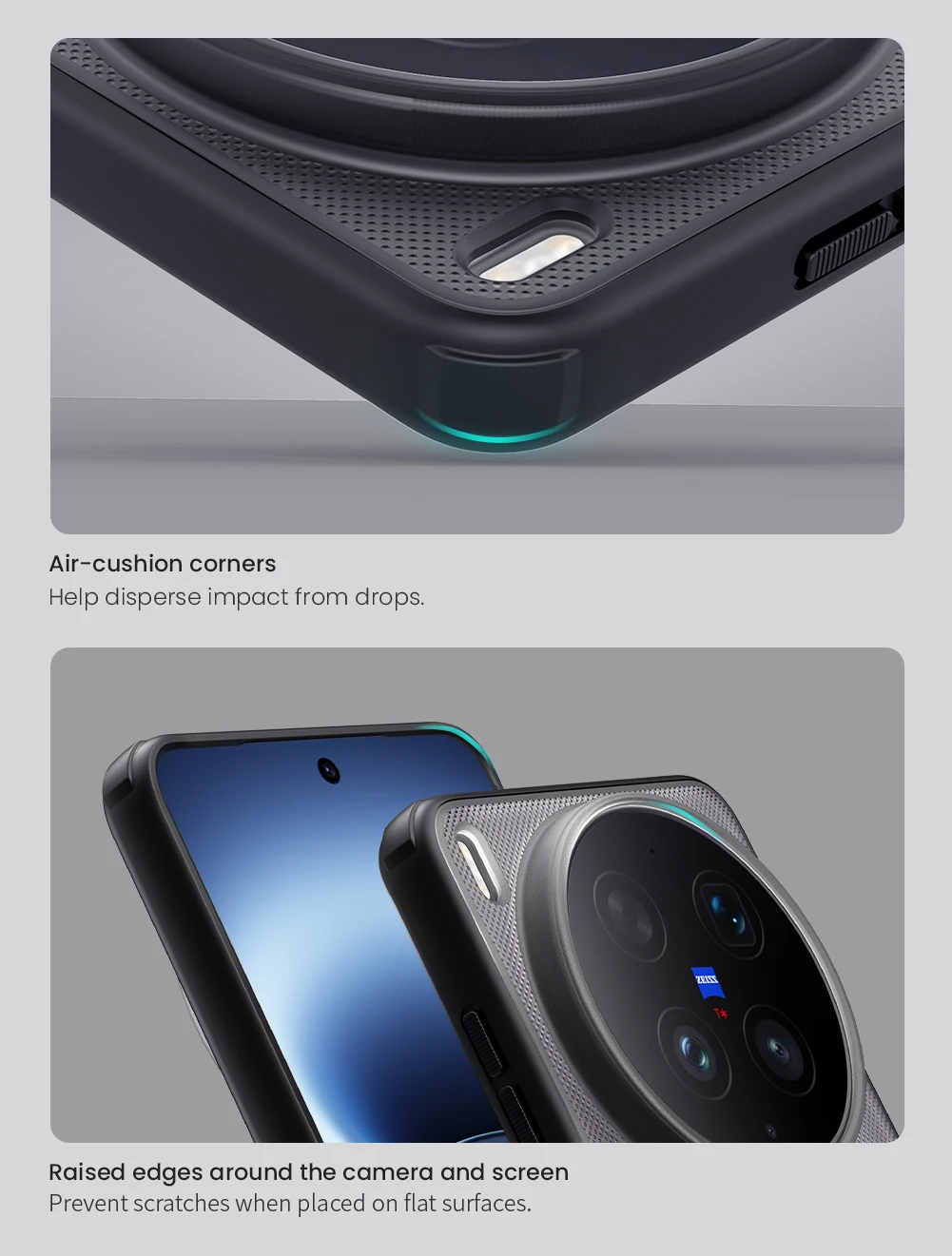 Für Vivo X300 Ultra Hülle NILLKIN Fitted Case Magnetic Super Frosted Shield Matte PC Cover für Vivo X300 Ultra – Detail 8
