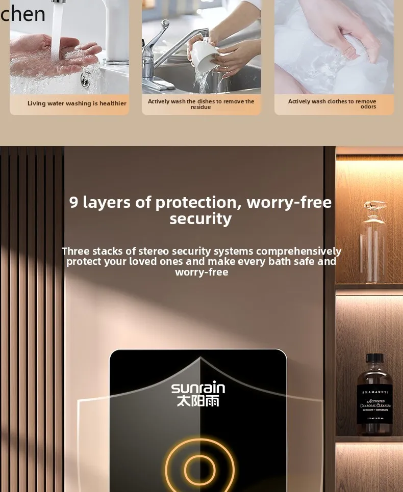 سخان مياه كهربي فوري LXC للاستحمام، غرفة تأجير خاصة، مرحاض دش منزلي صغير فوق تسخين المياه