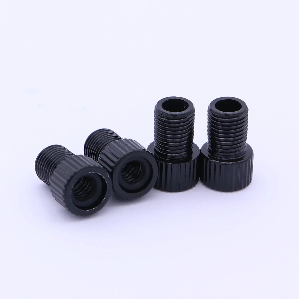 

4 PCS Valve Conversion Nozzle Bike Adapter French Pump Air for Valves Bicycle Adaptor