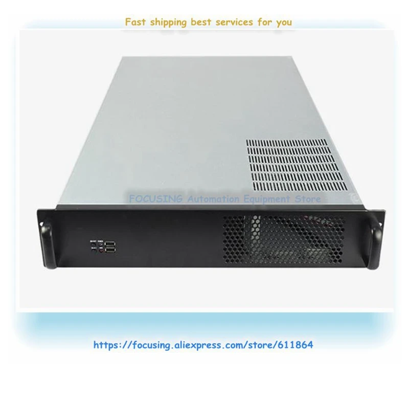 

2U IPC 550 MM Deep Multi Hard Disk ATX Power Standard Rack Storage Monitoring Server Chassis