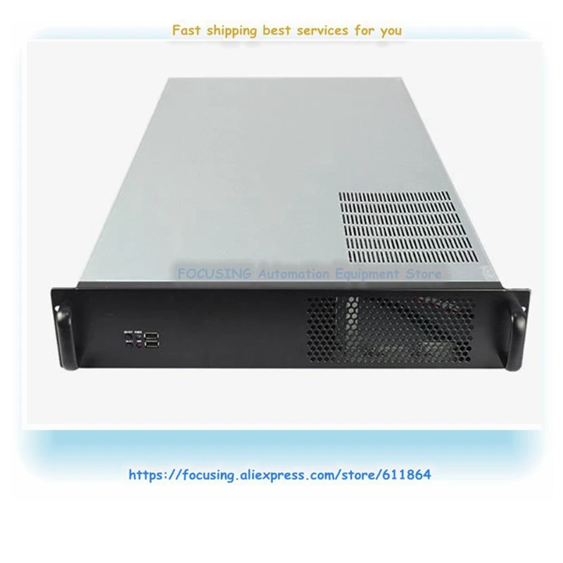 2U IPC 550 MM Deep Multi Hard Disk ATX Power Standard Rack Storage Monitoring Server Chassis