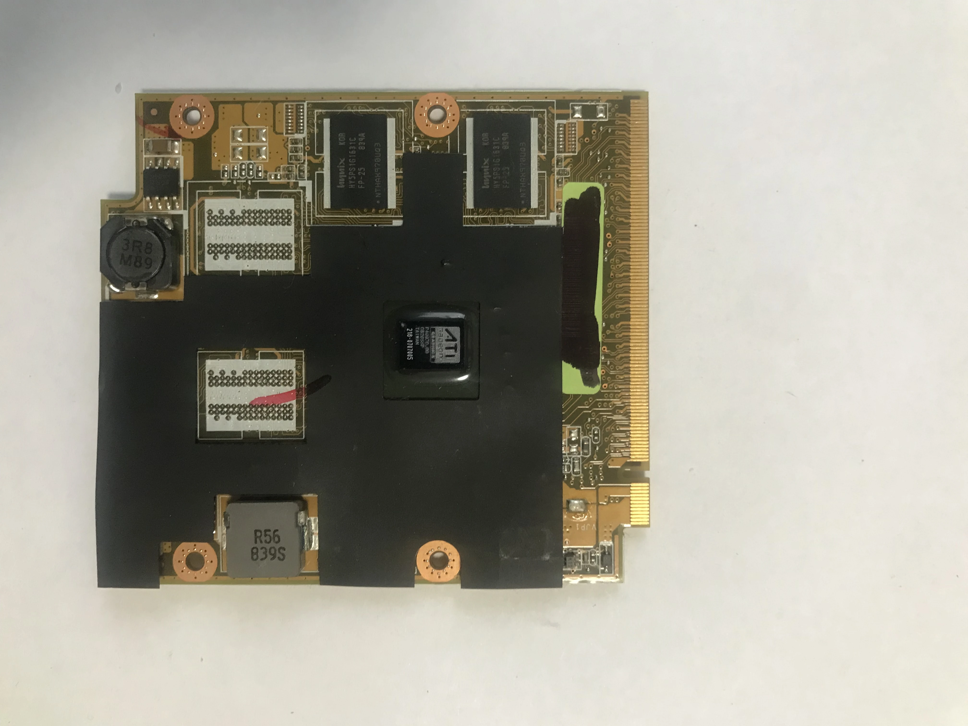 Original HD 3470 HD3470 256M DDR2 MXM II VGA Video card 216-0707005 for ASUS F8S F8T F8V M50S N80V X55S X57S X81S Free Shipping