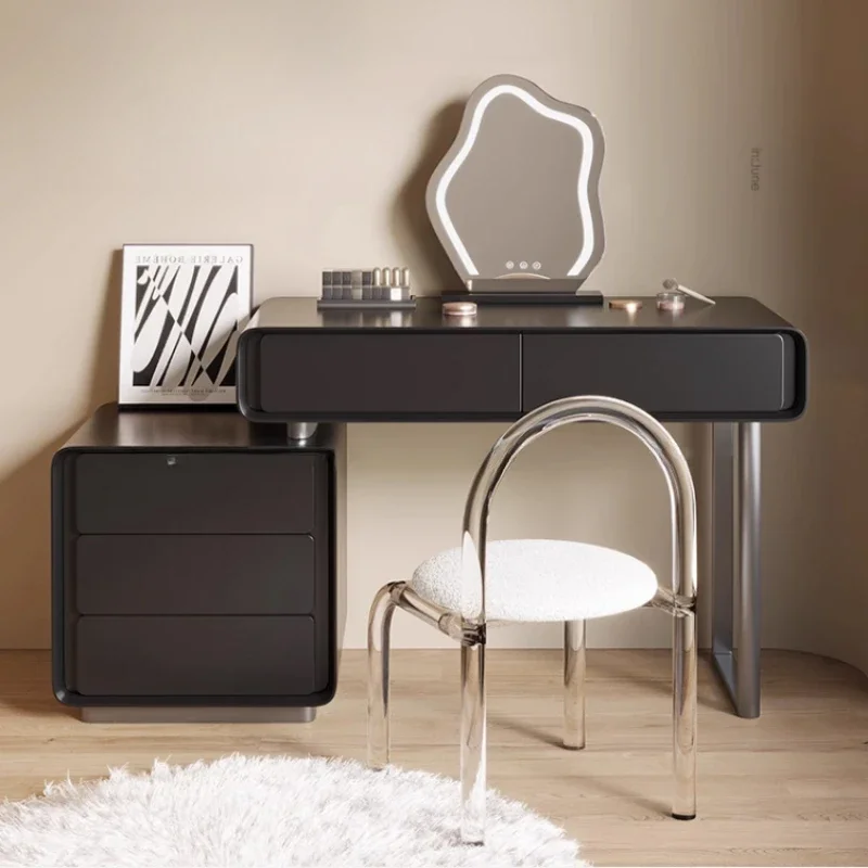 

Nail Tech Furniture And Equipment Salon Manicure Table Modern Cheap Portable Marble Dressing Glass Top Supply Storage Nails Desk