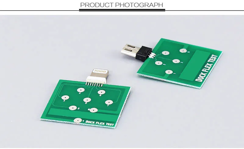 ZK30 Micro-USB-Dock Flex-Testboard für Android iPhone U2 IC-Tests/Batterietests/USB-Ladeanschluss-Tests – Detail 3