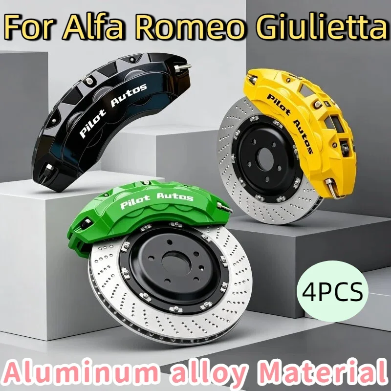 For Alfa‑Romeo Giulietta 940 Car Brake Caliper Cover Aluminum Alloy Fit 1.4TB 1750TBi QV JTDM‑2 FWD 5‑Door Hatchback