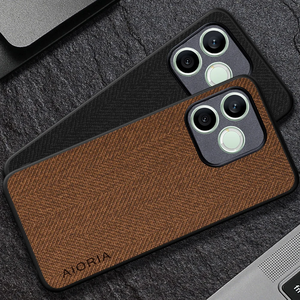 Funda para Honor 600 Lite, funda de lujo de piel de cuero textil, funda suave para teléfono, funda para honor 600 lite, capa