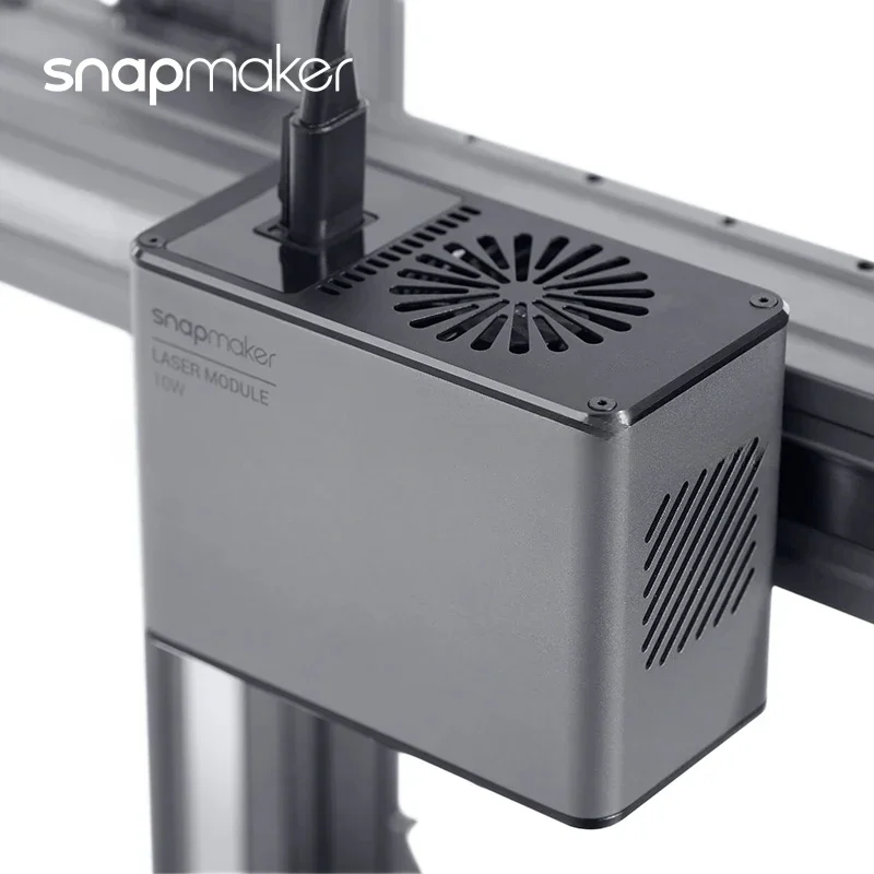 

НОВИНКА Подходит для Snapmaker 2,0, 10 Вт, мощный модуль для гравировки и режущей головки, док-станция для очистителя воздуха