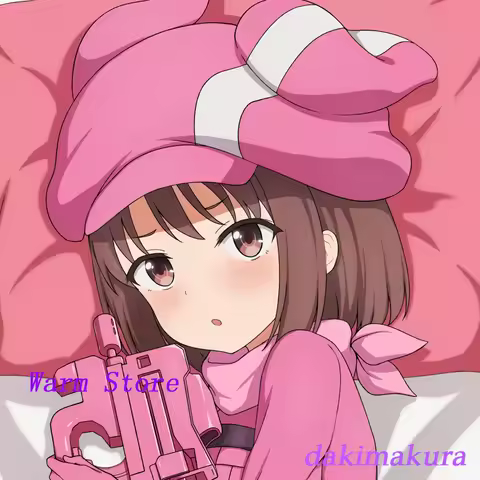 Dakimakura Anime LLENN SAO Double-sided Print Life-size Body Pillow Cover Bedding Gifts