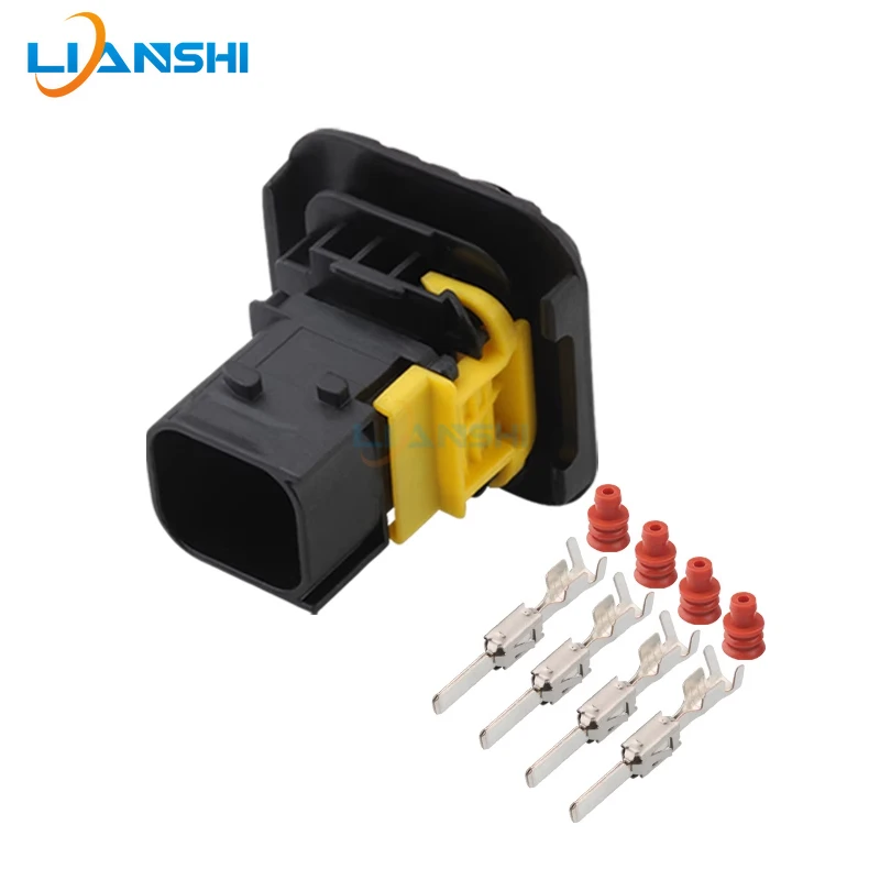 1-1418390-1 1-1703818-1 Suitable for new energy vehicles nitrogen oxygen sensor controller wiring harness plug 4pin connector