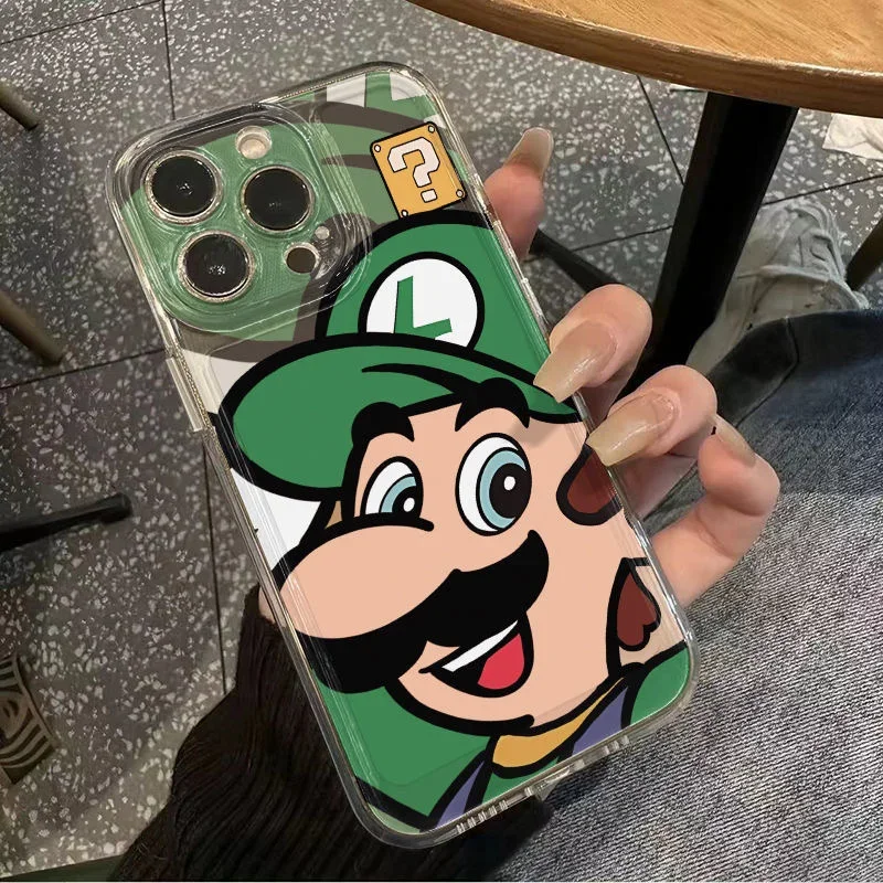 Super Mario Bros Phone Case For OPPO Reno 12 11 10 Pro Plus 11F 12F Reno 7 5 6 Lite A78 A79 A98 A38 A58 A60 A57 A16 A17 A3 Pro