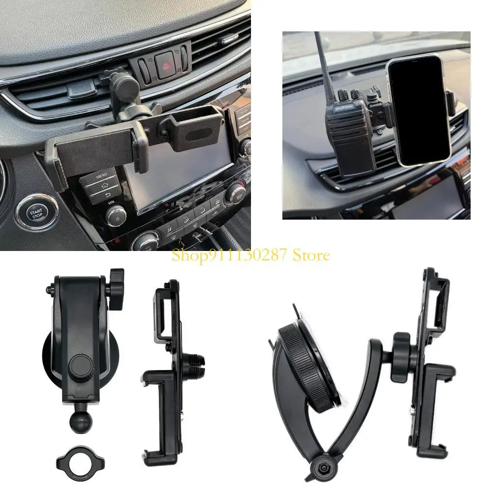 

J1HC 2-в-1 Walkietalkie Mount Mount & Complone Clip Halder Hordhelds 2way Radio Mount