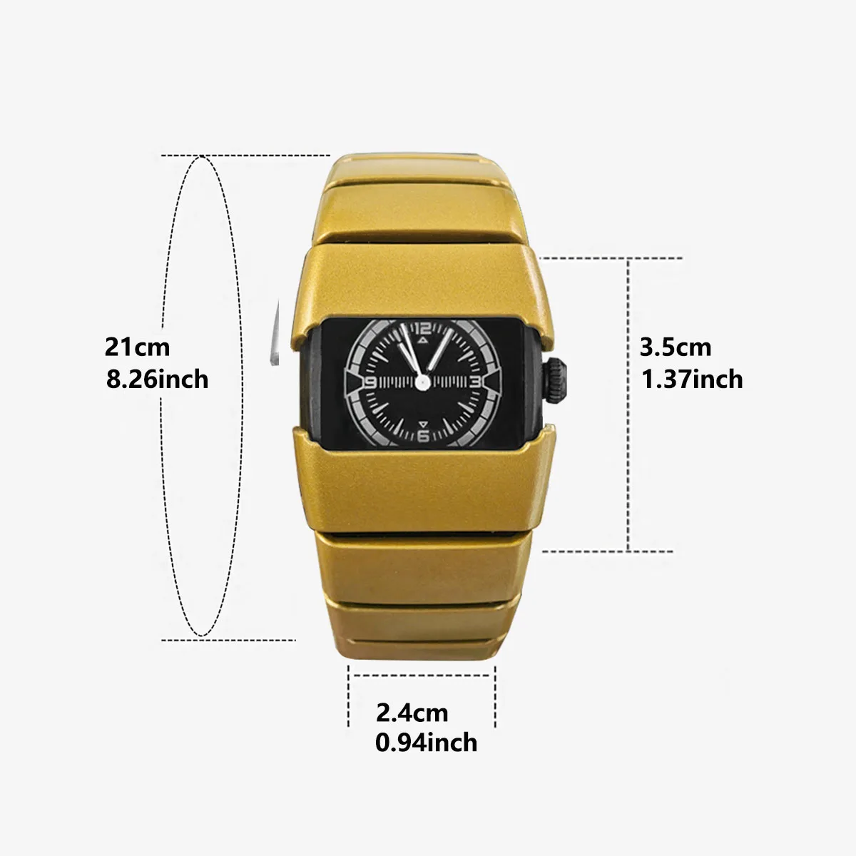 PINTIME New Retro Quartz Watch Medieval Alien Armor Design Fashion Trend High Quality Style 30ATM Waterproof Men's Quartz Watch