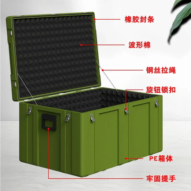 Rolling equipment supply and transportation drawing box, combat readiness materials, equipment