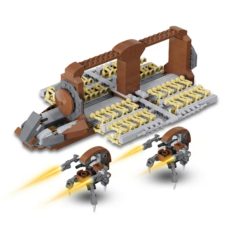 Nieuwe Peloton Attack Craft Destroy Droids Building Toy Model Star Army Sets DIY Blokken Speelgoed Kerstcadeaus voor Jongens Volwassen Kinderen - afbeelding 2