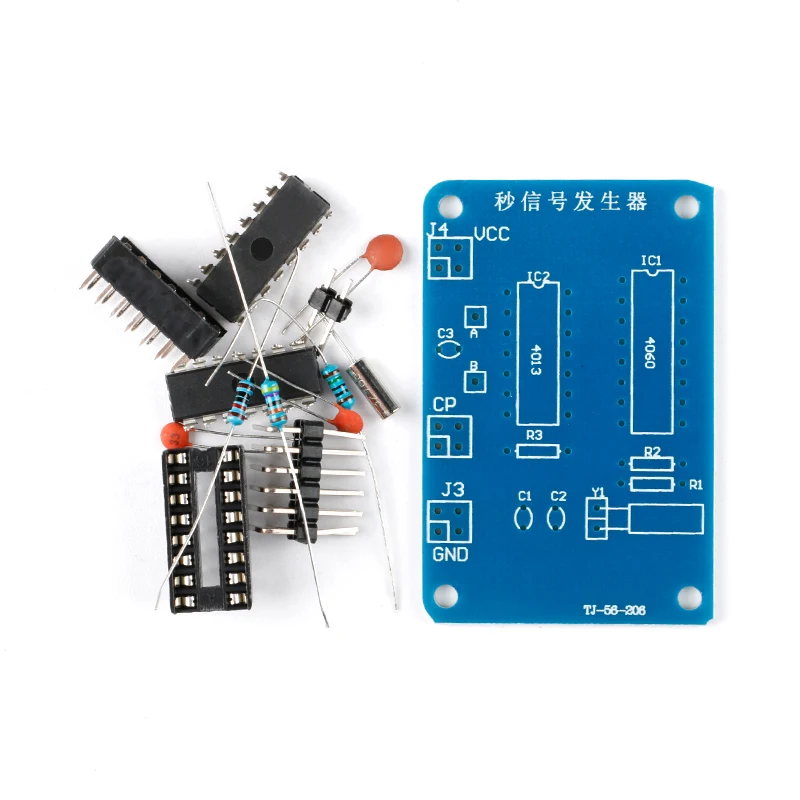 5Pcs/1pc Second Counter Second Signal Generator Circuit Project-Based Learning Training Kit DIY Electronics Assembly Process