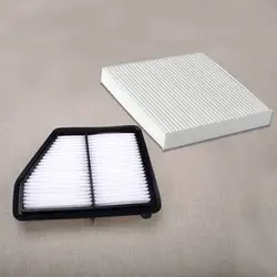 80291-TF0-E01 17220-5BA-A00 Engine Cabin Air Filter Kit Fit for Honda Civic 2.0L 2016-2024 HRV 2023 2024