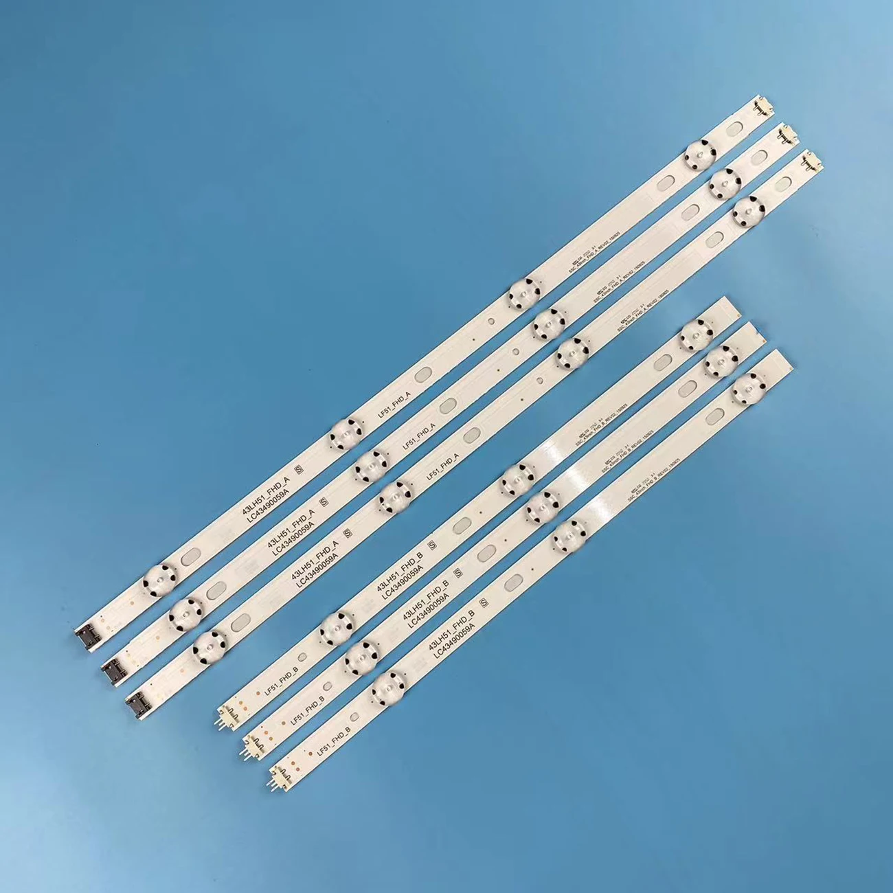 Pasek podświetlenia LED 7LED do LG 43UK6400 43uk6090 43UK6200 43UK6300 LC43490086A 3PCM00789A 303LG430003 LC43490089A