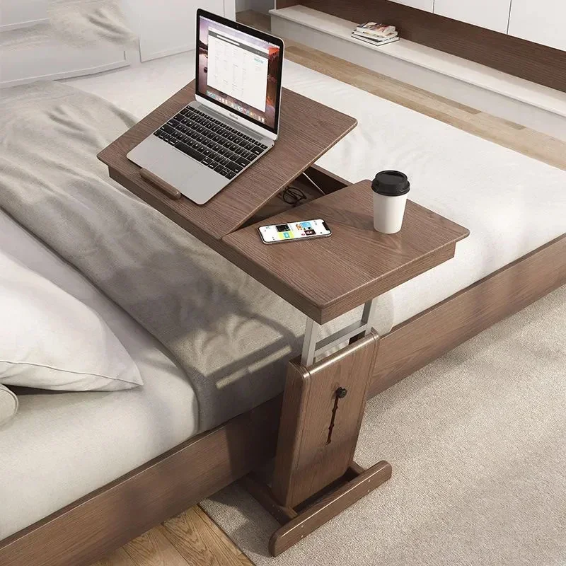 Adjustable Lift Movable Bedside Tables Household Notebook Computer Desks Bedroom Lazy Tables Bed Desks Minimalist Small Tables