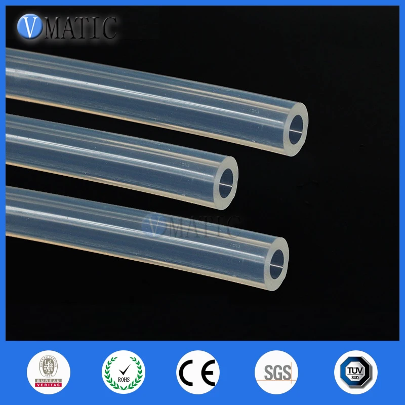 Free Shipping 10 Meter Long Ptfe 14T Tube Od 2.28Mm Id 1.68Mm Approve Sgs Certification For 3D Printer Plastic Ptfe Tube