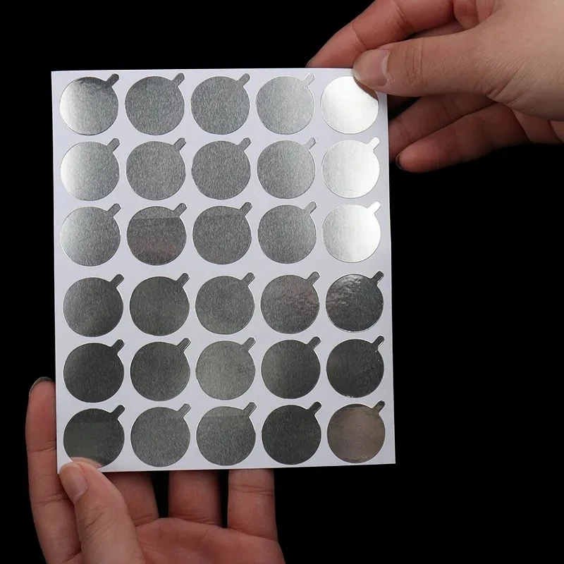 Paleta adhesiva desechable de 300 piezas, soporte de pegamento para pestañas, almohadillas de extensión de pestañas de papel, soporte adhesivo en suministros de pestañas de 2,5 cm