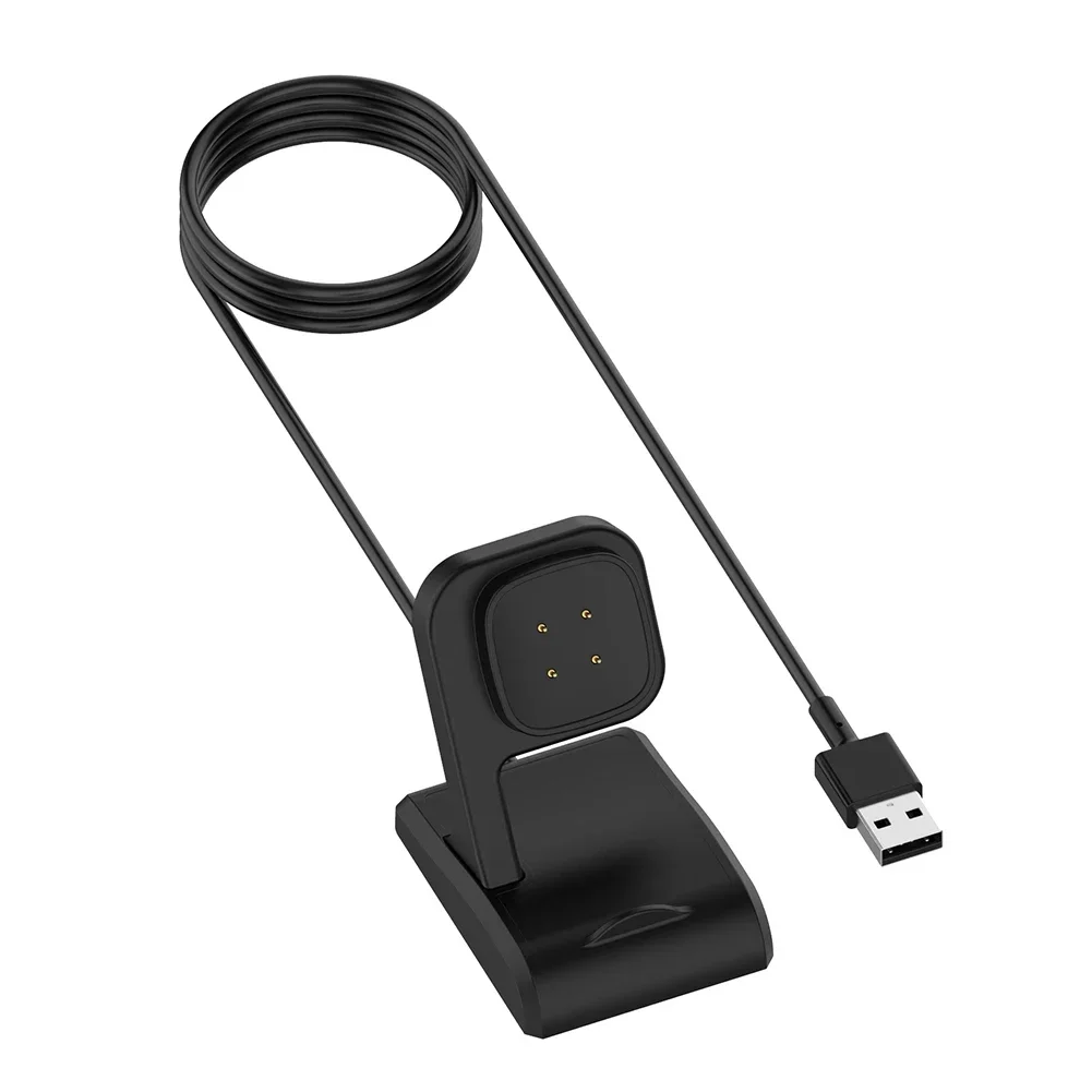 Ladekabel Schnellladegerät für Fitbit Versa 3 4/Fitbit Sense 2 Smart Watch Dock Station Ersatzzubehör
