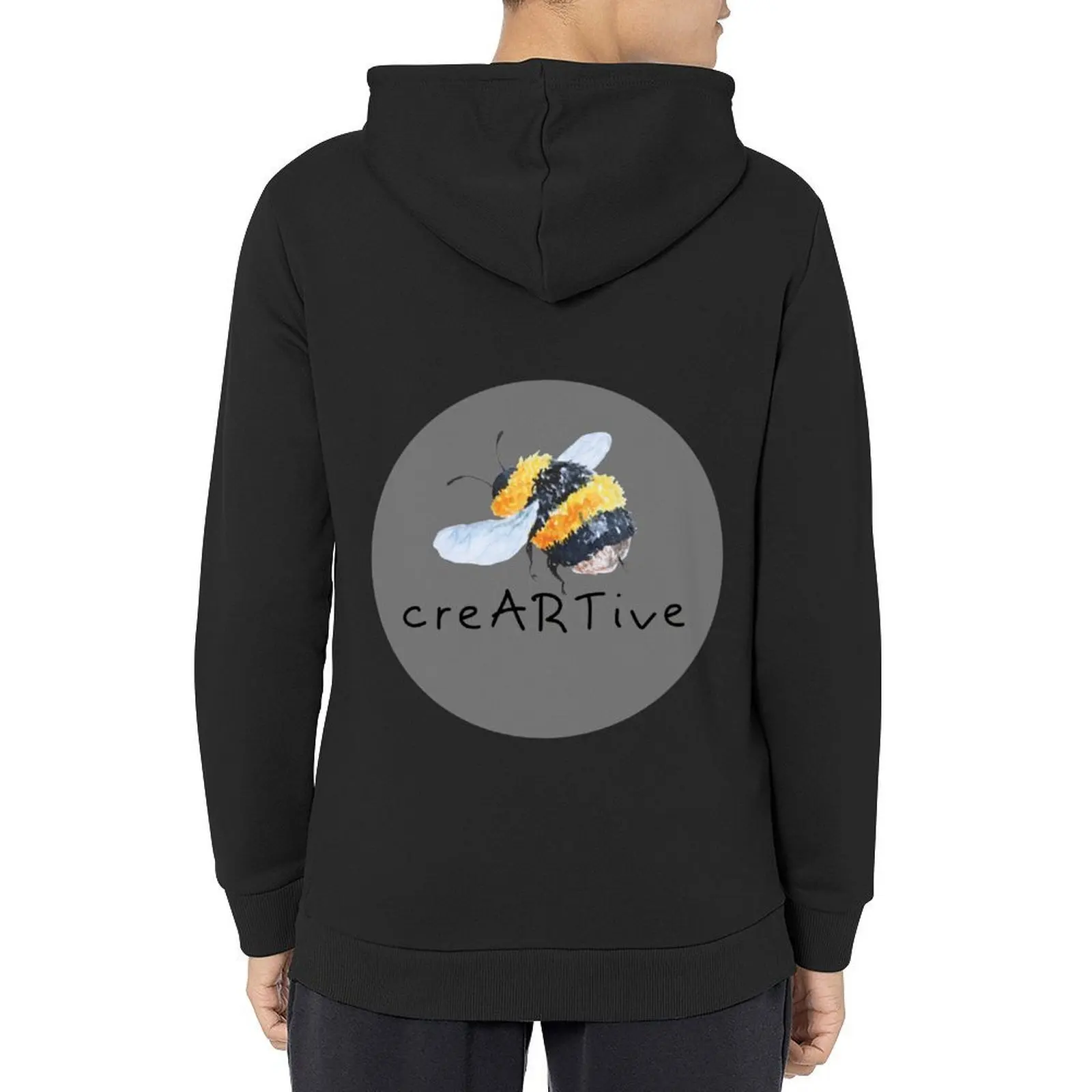 

Bee CreARTive Hoodie men's sweat-shirt blouse korean clothes male clothes hoodie streetwear