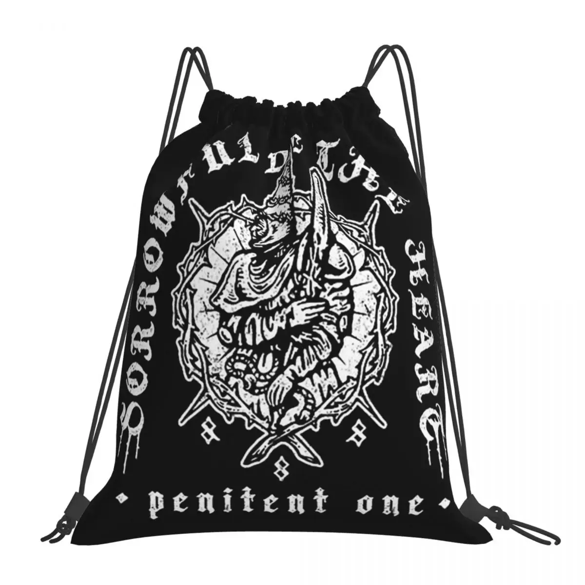 

Penitent One - винтажные рюкзаки, повседневные портативные сумки на шнурке, сумка для мелочей, сумки для книг для мужчин и женщин, школьные