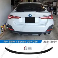 For BMW G24 G26 I4 420i 430i M440i 2021-2024 M4 Style 4 Door Car Rear Trunk Spoiler Wing Tail Wing Accesorios Para Gloss Black