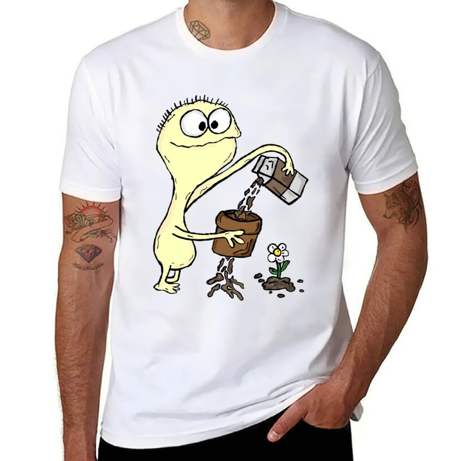 

Cheese Spilling Chocolate Milk - Foster's Home for Imaginary Friends T-Shirt t shirt man casual T-Shirt