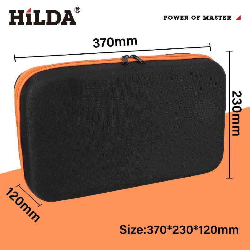 HILDA Tool Bag Toolkit Large Capacity Box Oxford Cloth Bag Home Storage For Electric Drill Hardware Shockproof Tool Carry Bag