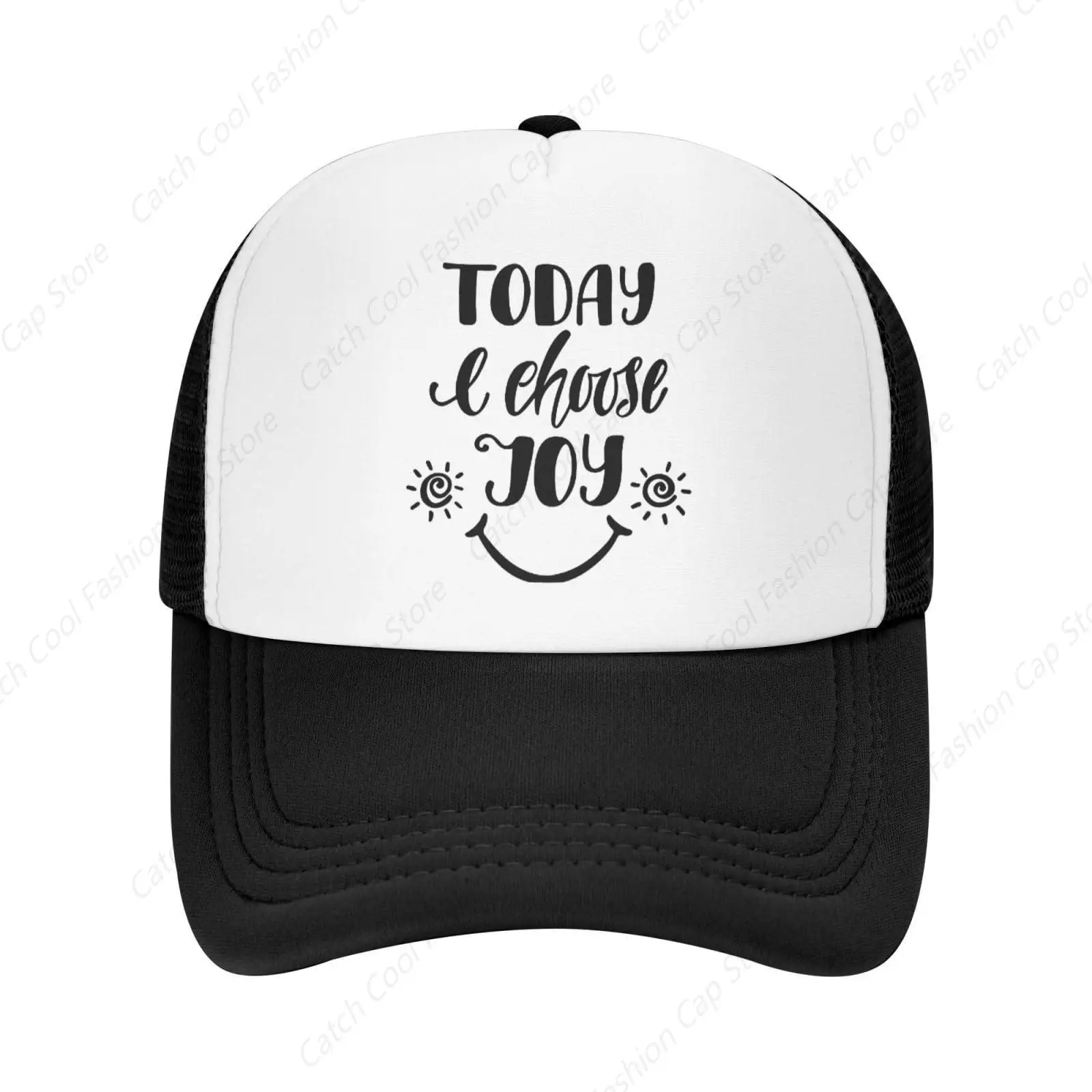 

Today I Choose Joy Baseball Cap Fashion Cool Summer Sun Mesh Trucker Golf Dad Hat Adjustable Sports Breathable Daily Travel