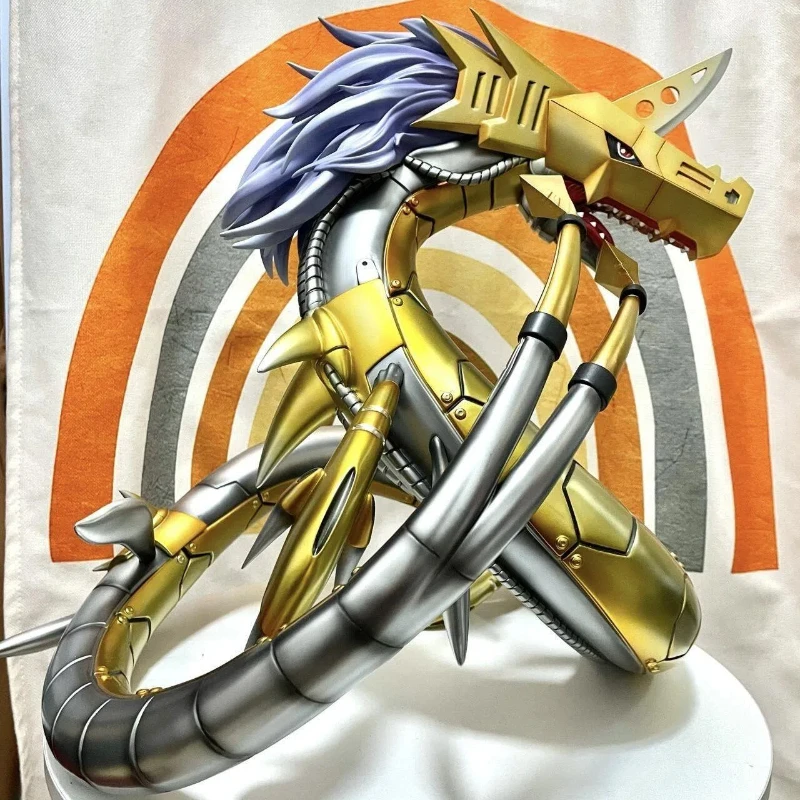 

Digimon Adventure Series Dark Masters Metalseadramon Virus-Type Dinosaur Digimon Figure Collect Decoration Anime Birthday Gifts
