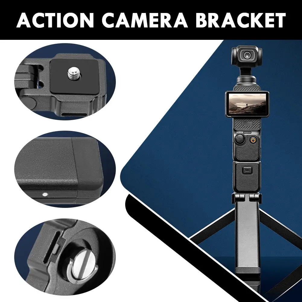 مناسبة للتعديل العالمي DJI Ation5pro 250 °   دعامة إمالة عموم لملحقات عصا السيلفي الممتدة المحمولة من Gopro