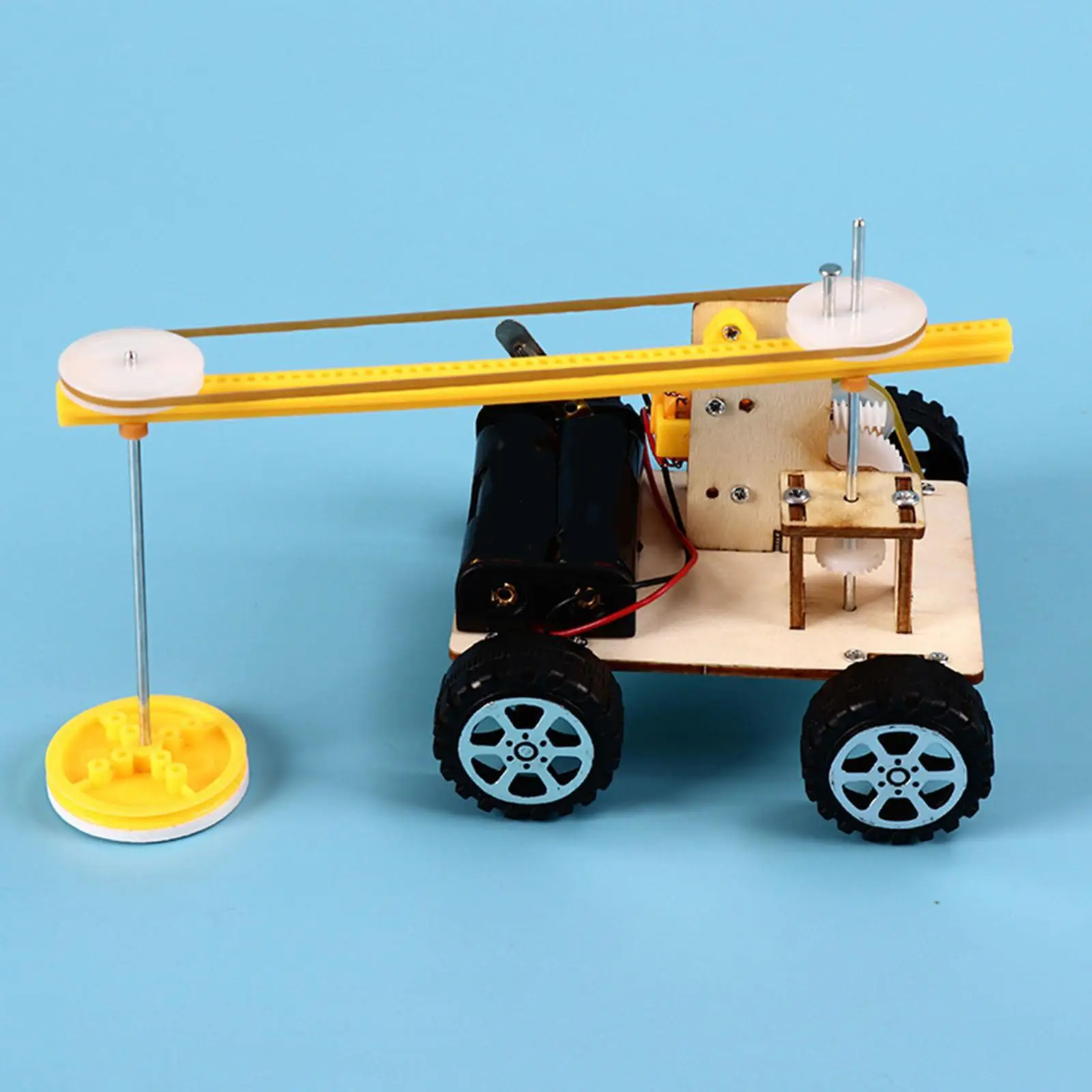 Hand Crafts DIY Science Experiment Model Kit School Project Car Cleaning Floor