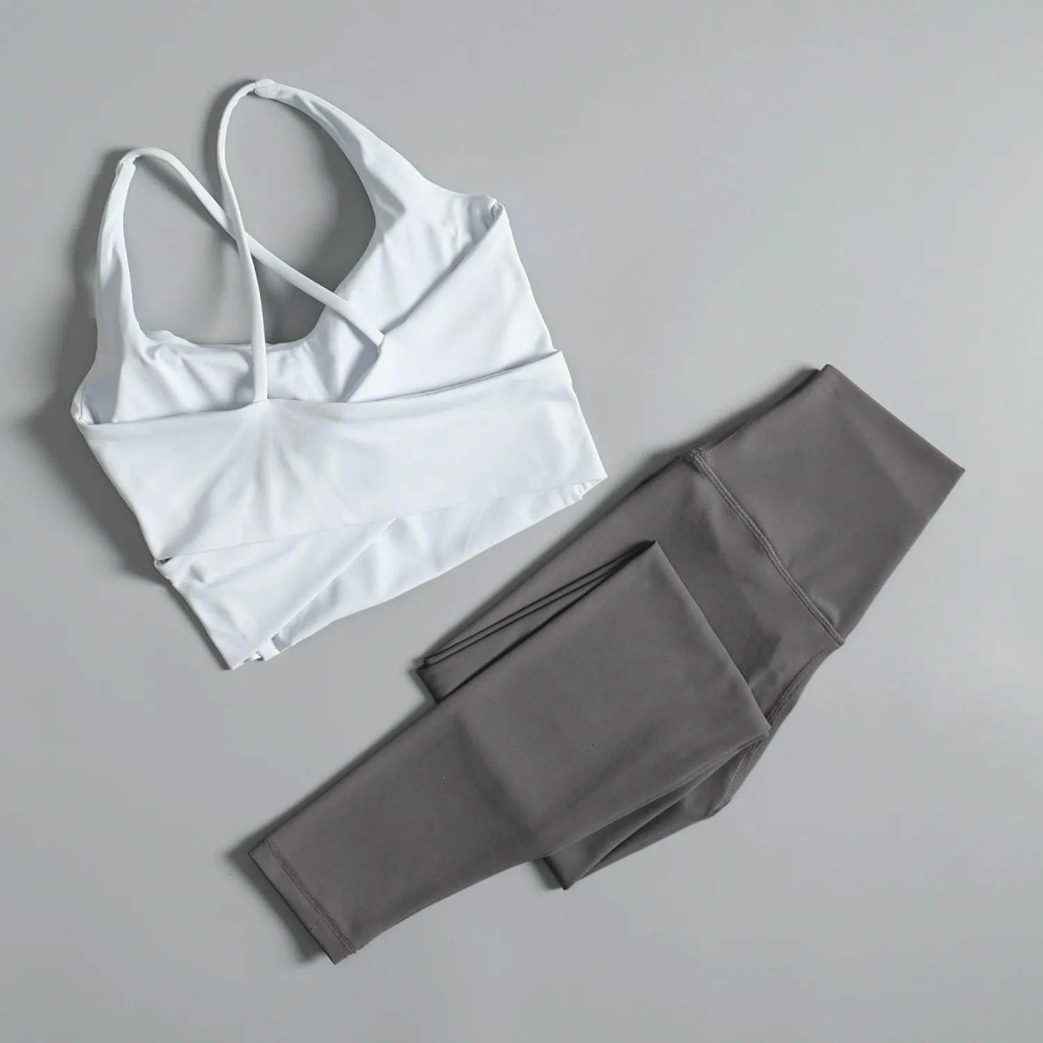 Pilates yoga clothing set for women summer all-in-one morning running training vest high waist hip lifting cycling sports