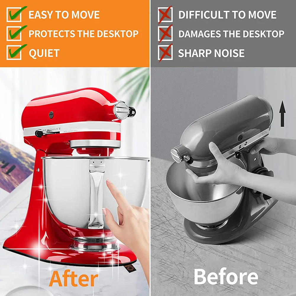 Double Side Mixer Slide Mat for ideal for Stand Suitable for 4 5L 5L Appliances Assembly Non slip Design Double