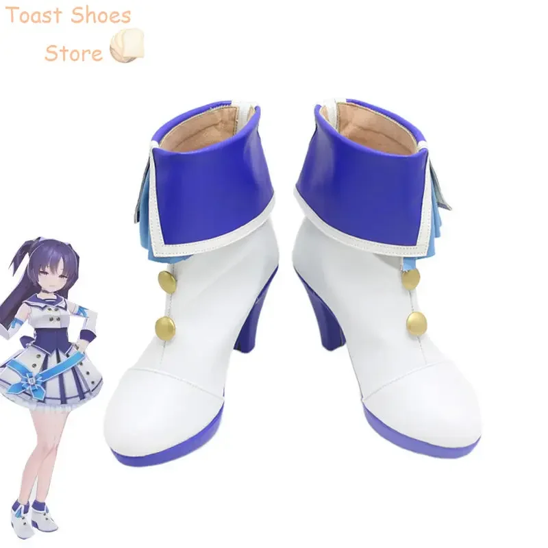 

Hayase Yuuka Cosplay Shoes Game Blue Archive Cosplay Props Halloween Carnival Boots PU Shoes Costume Prop
