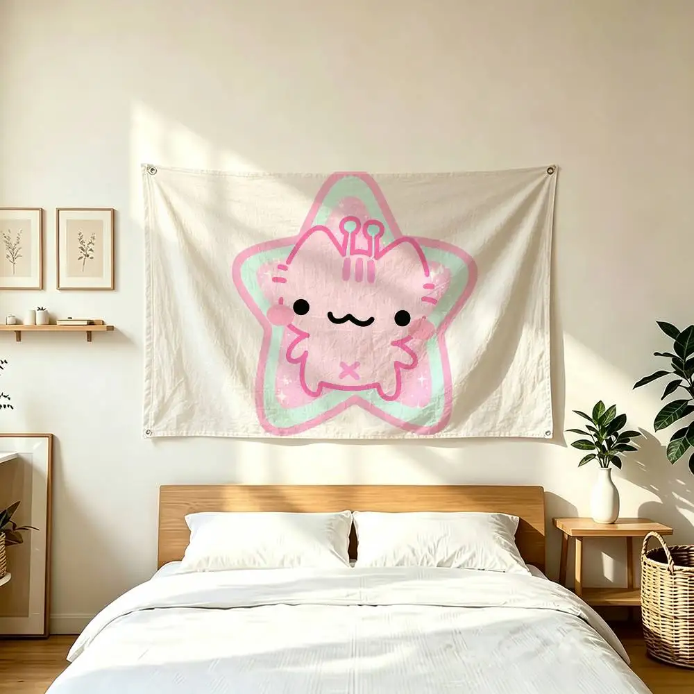 U-UFO Alien C-Cat  Flags for Bedrooms Home Decor Items Outdoor Decors Garage Decoration Flaga
