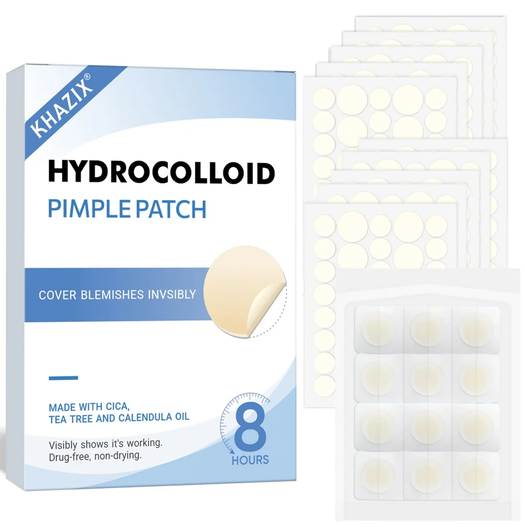 372Pcs Hydrocolloid Pimple Patch Day & Night Acne Sticker