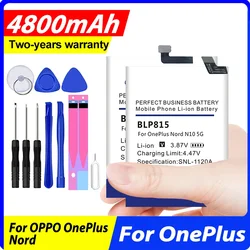 DaDaXiong New High Quality BLP829 BLP827 BLP861 BLP607 BLP815 Battery For OPPO OnePlus Nord 9 10 X 1+X Nord2 E1001 5G + Tool