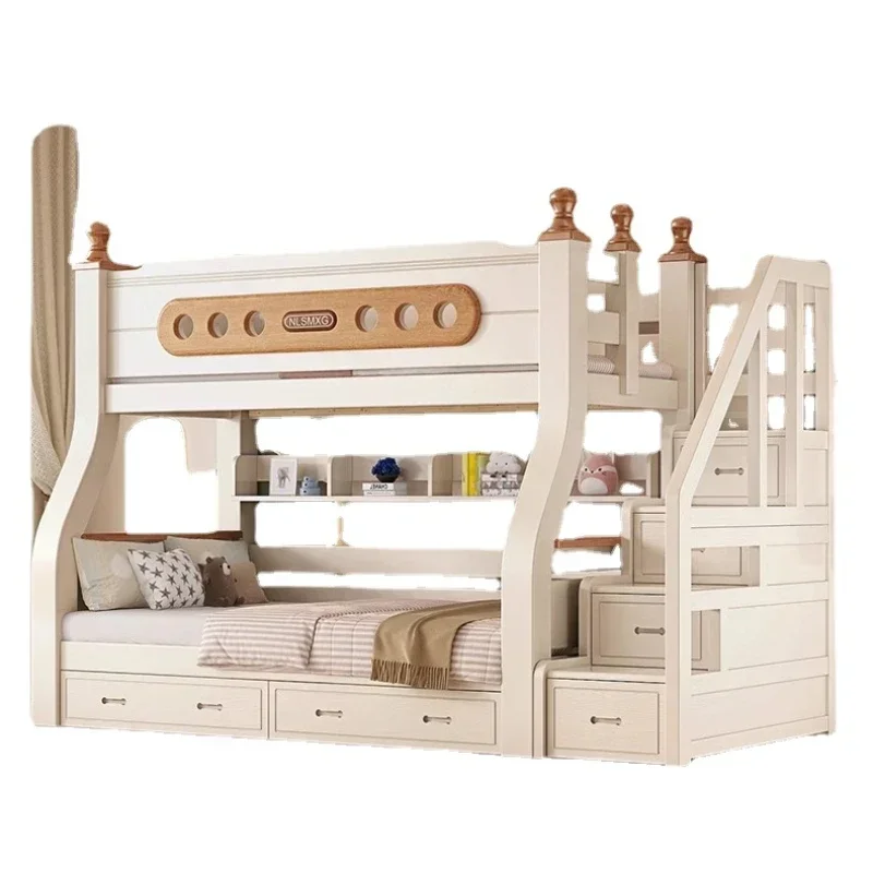 

-ForGirl Child Bed Baby Things Walkers Kids Bedroom Furniture Boy Mother-kids Toddler Beds Children Wooden Handrail Safety&
